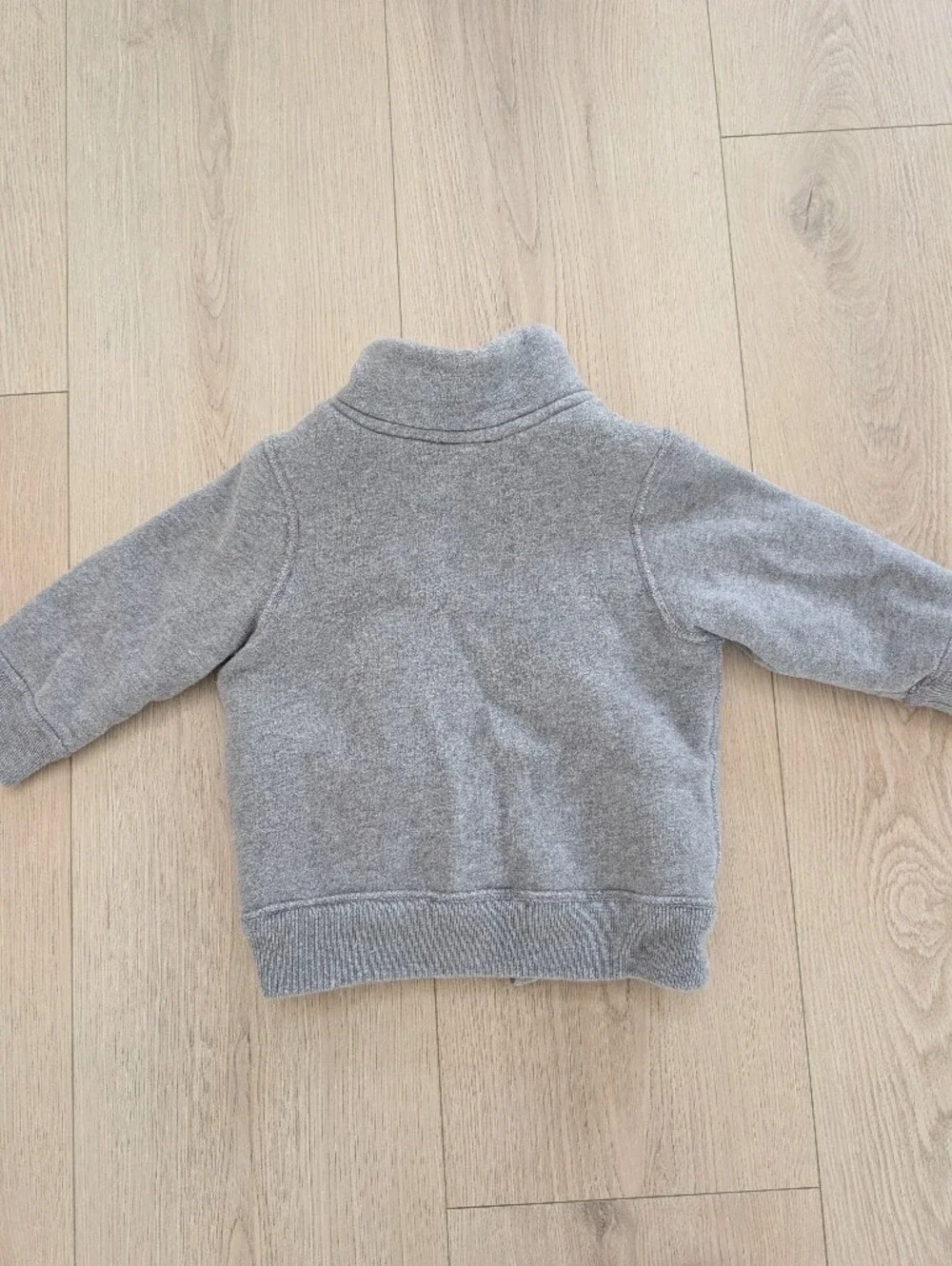 The Children's Place : Kids Gray Sherpa-Lined Zip Hoodie Jacket 0250